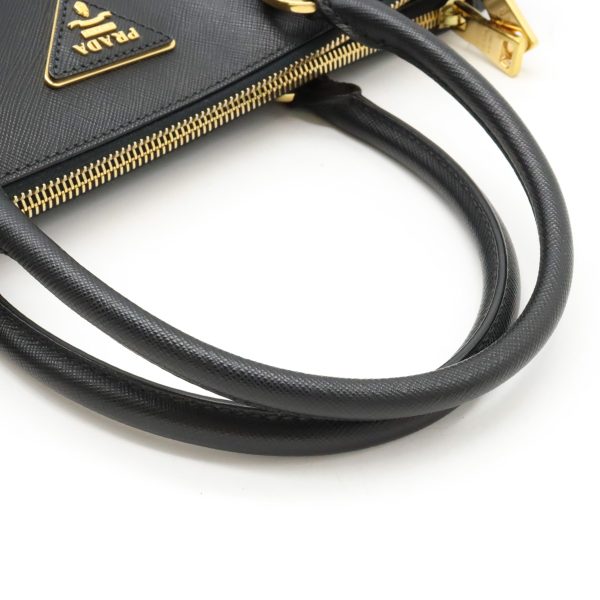 12450247 4 Prada Saffiano Lux Handbag Leather Black