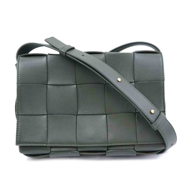 12539 1 Bottega Veneta Cassette Leather Shoulder