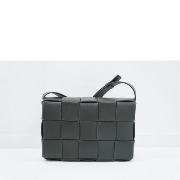 12539 2 Bottega Veneta Cassette Leather Shoulder