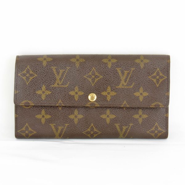 1305230504522t 1 Louis Vuitton Portefeuille Sara Monogram Long Wallet Monogram