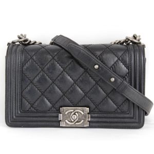 1306230905725t 1 Chanel Chanel Tri fold Compact Wallet Black