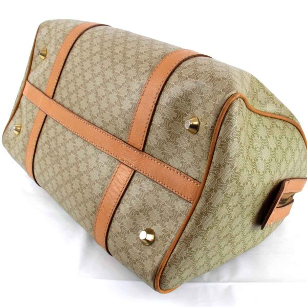 1315240107671t 5 Celine Handbag PVC Macadam Pattern Beige