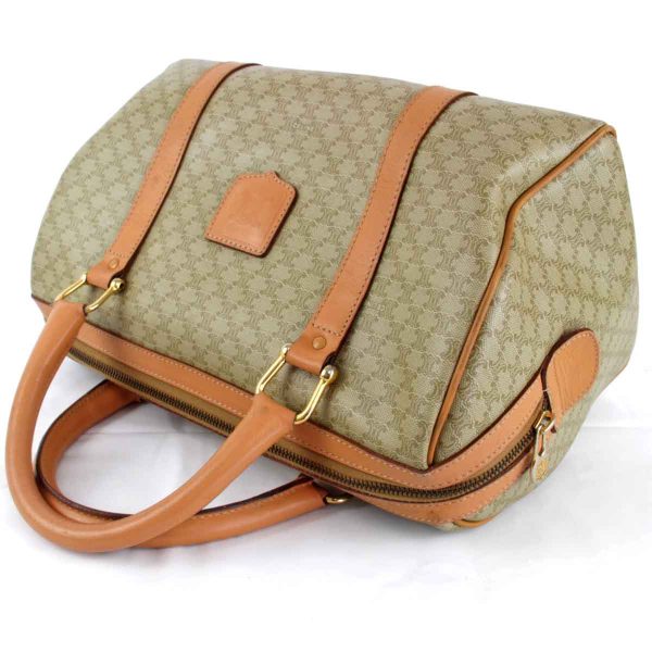 1315240107671t 6 Celine Handbag PVC Macadam Pattern Beige