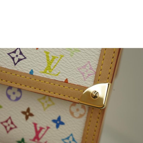 13642 8 Louis Vuitton Portefeuille Credit Multicolor Canvas Wallet