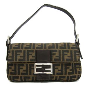 13839 1 Fendi Leather Toujours Shoulder Bag Black