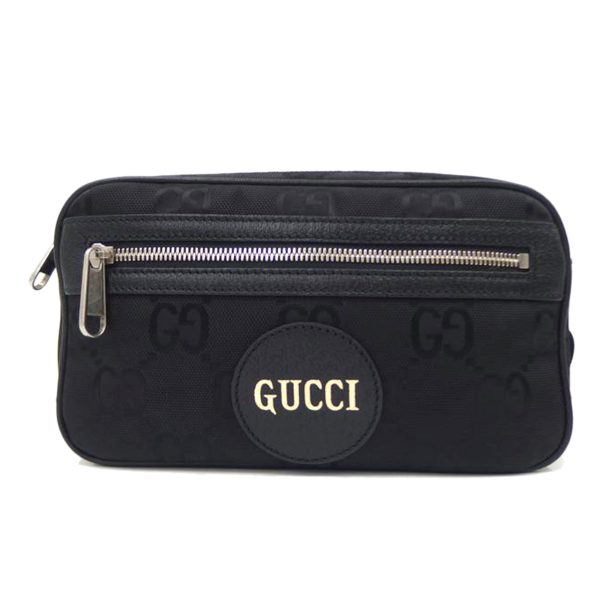 14041 1 Gucci Off The Grid GG Nylon Body Bag Black