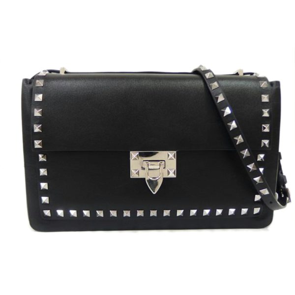 14058 1 Valentino Garavani Rockstud Medium Leather Shoulder Bag