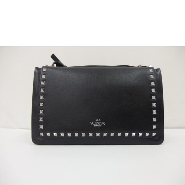 14058 2 Valentino Garavani Rockstud Medium Leather Shoulder Bag