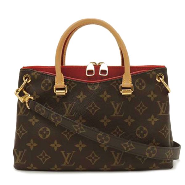 14210 1 Louis Vuitton Palas Bb Monogram Handbag Brown