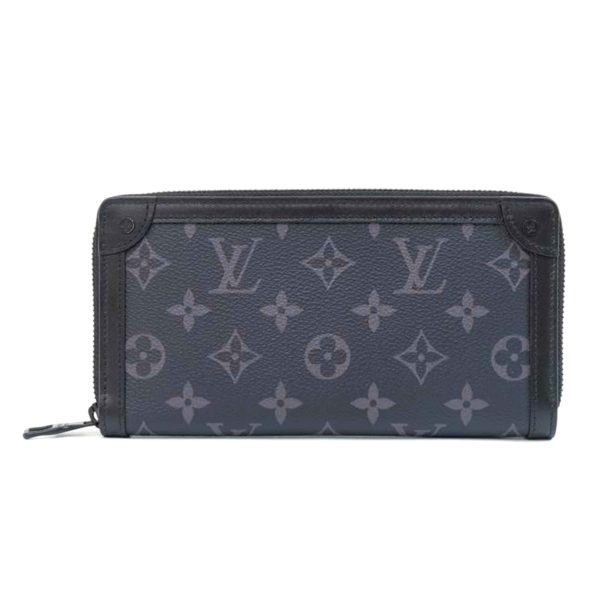 14270 1 Louis Vuitton Trunk Zippy Wallet Monogram Eclipse Black