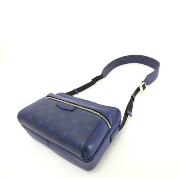 14472 3 Louis Vuitton Outdoor Messenger PM Taigarama Eclipse Cobalt