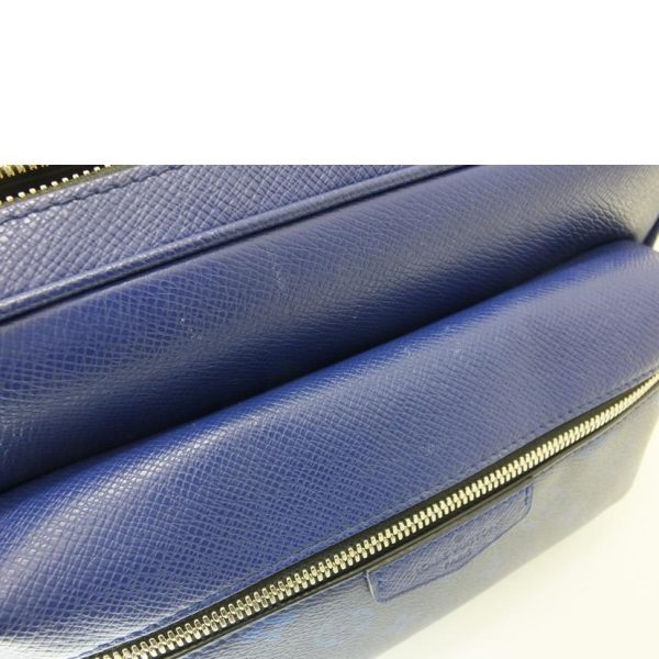 14472 6 Louis Vuitton Outdoor Messenger PM Taigarama Eclipse Cobalt