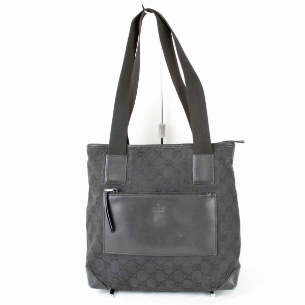 1455240408450t 1 Gucci GG Canvas Tote Bag Black