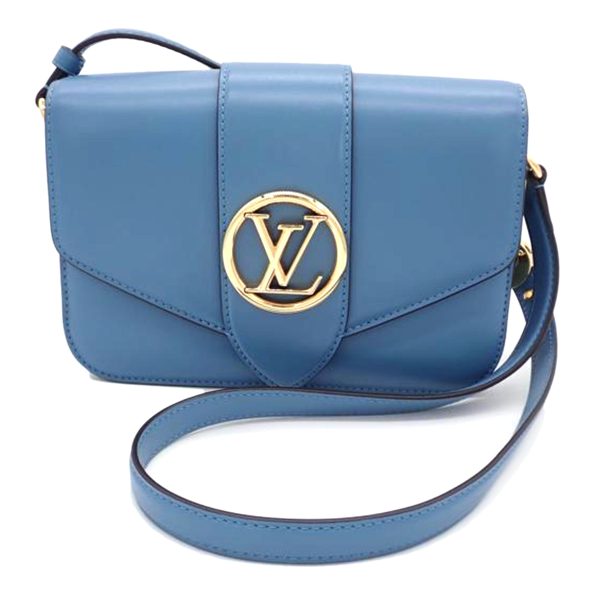 14856 1 Louis Vuitton Pont Neuf Bag Blue