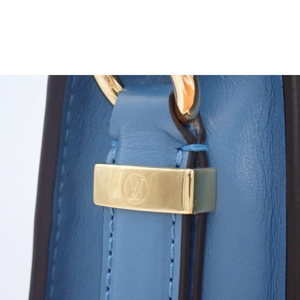 14856 7 Louis Vuitton Pont Neuf Bag Blue