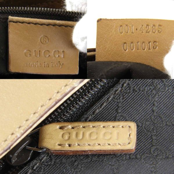 1505231006401t 9 Gucci Shoulder Bag Leather Camel