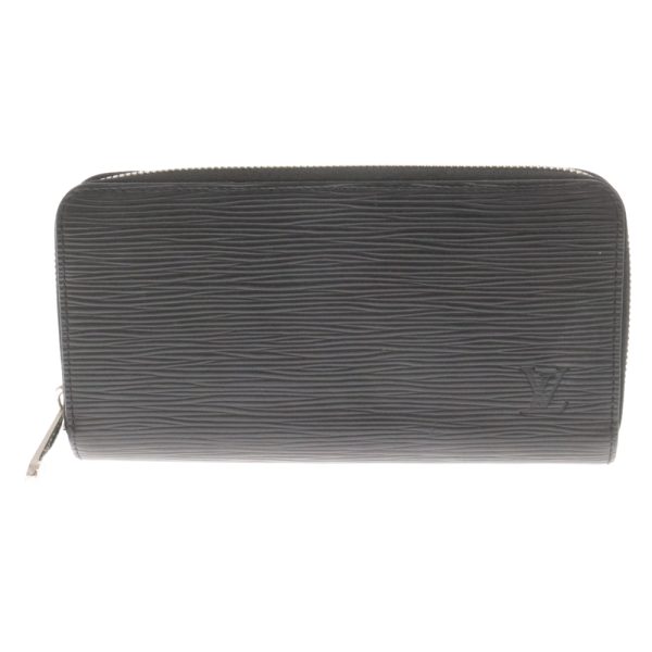 1524c170002 1 Louis Vuitton Epizippy Wallet Round Zip Long Wallet Leather Black