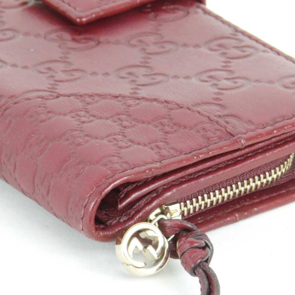 1545231006503t 6 Gucci Long Wallet Leather Bordeaux