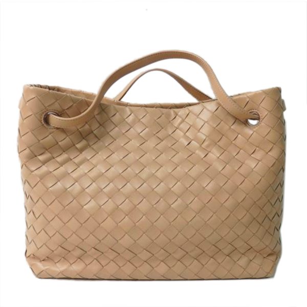 15495 1 Bottega Veneta Garda Bag Intrecciato Beige