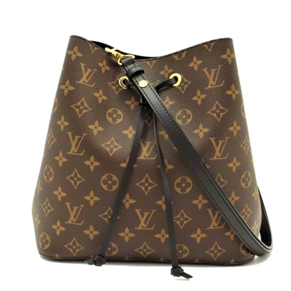 15516 1 Louis Vuitton Neonoe Monogram Shoulder Bag Brown