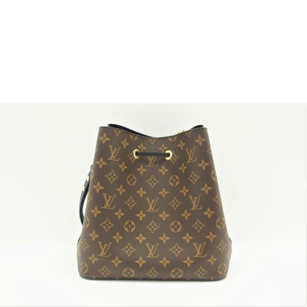 15516 2 Louis Vuitton Neonoe Monogram Shoulder Bag Brown