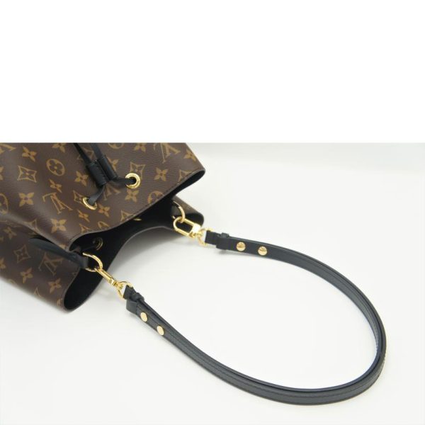 15516 4 Louis Vuitton Neonoe Monogram Shoulder Bag Brown