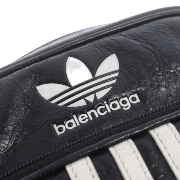 1624e290002 5 Balenciaga Adidas Crossbody Messenger Bag Black