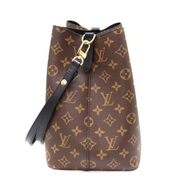 1650 3 Louis Vuitton Neonoe Monogram Brown Black