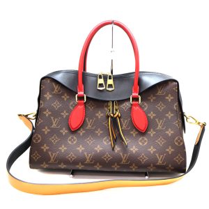 1656 1 Louis Vuitton Damier Recoleta Ebene Handbag