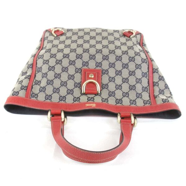 1705220510095a 6 Gucci GG Canvas Handbag Red Beige