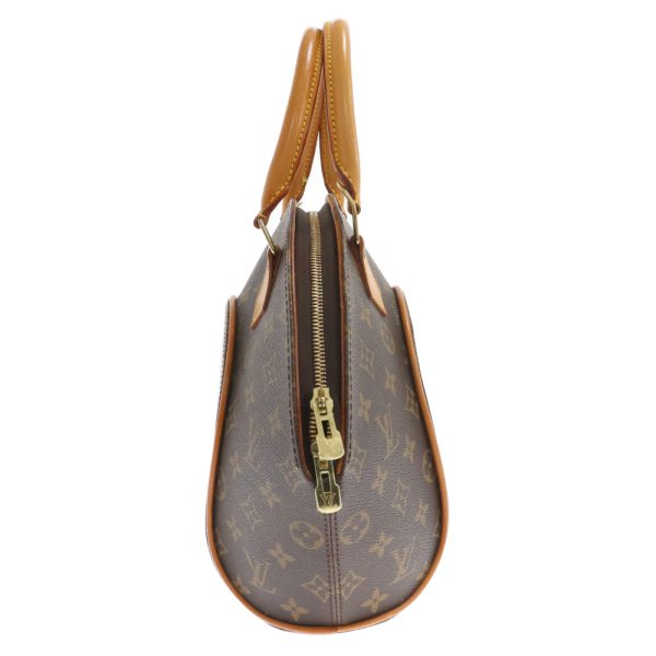 1724b110011 3 LOUIS VUITTON Ellipse Pm Handbag Canvas Brown