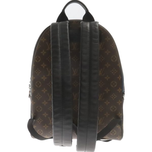 1724f070011 2 LOUIS VUITTON Monogram Macassar Josh Nv Backpack Canvas Brown