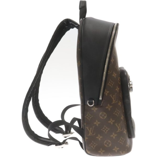 1724f070011 3 LOUIS VUITTON Monogram Macassar Josh Nv Backpack Canvas Brown