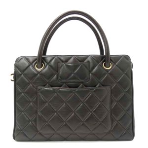 17975 1 Fendi Zucca Pattern Handbag