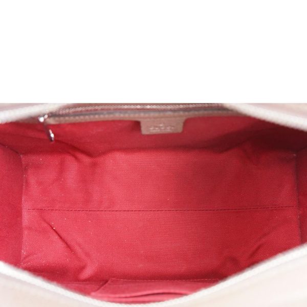 18532 5 Gucci GG Leather Detailing Kit Tote