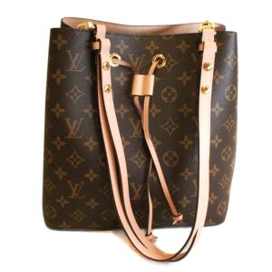 18585 1 Louis Vuitton Cartesier Monogram Canvas Shoulder Bag Brown