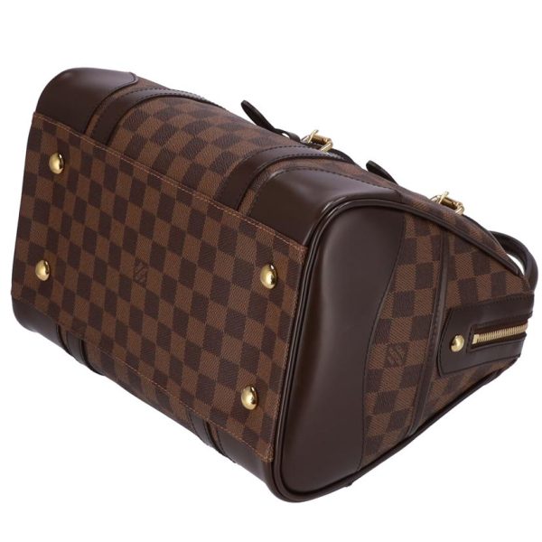 18596 3 Louis Vuitton Berkeley Damier Bag Brown