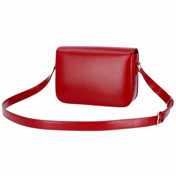 187363bf427ed 3 Celine Triomphe Shoulder Bag Red