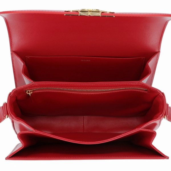 187363bf427ed 6 Celine Triomphe Shoulder Bag Red