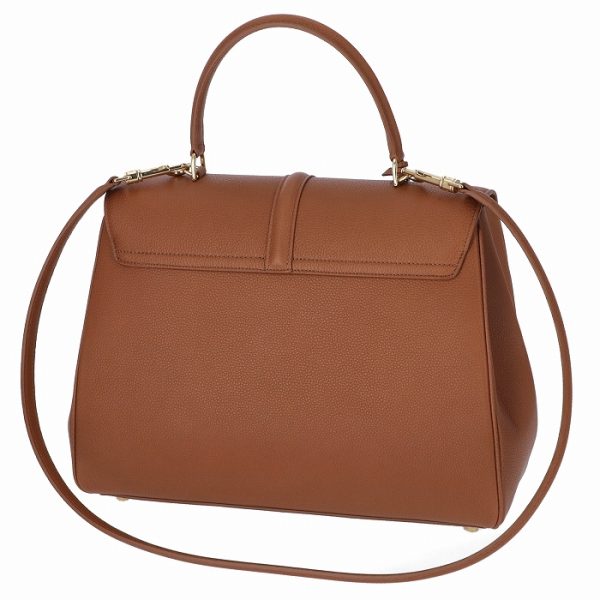 187373bf804lu 3 Celine 16 Saise Shoulder Bag 2way Tan Brown