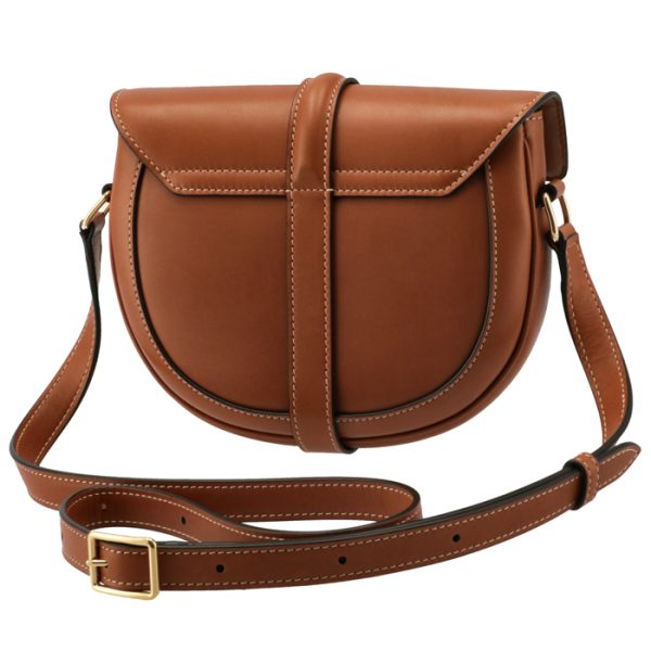 188013bo204lu 2 Celine Small Bouzas 16 Shoulder Bag Tan Brown