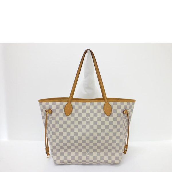 18869 2 Louis Vuitton Neverfull MM Damier Azur