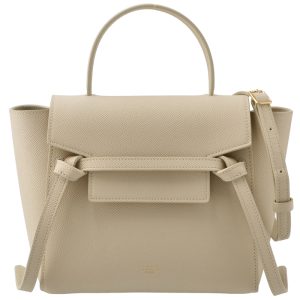 189003zva01iv Celine Macadam Shoulder Bag Crossbody Beige