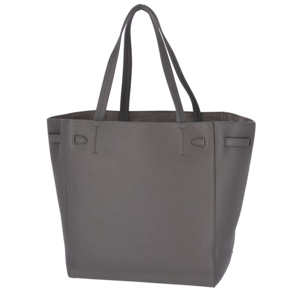 189023tni10dc 2 Celine Hippo Phantom Small Tote Bag Gray