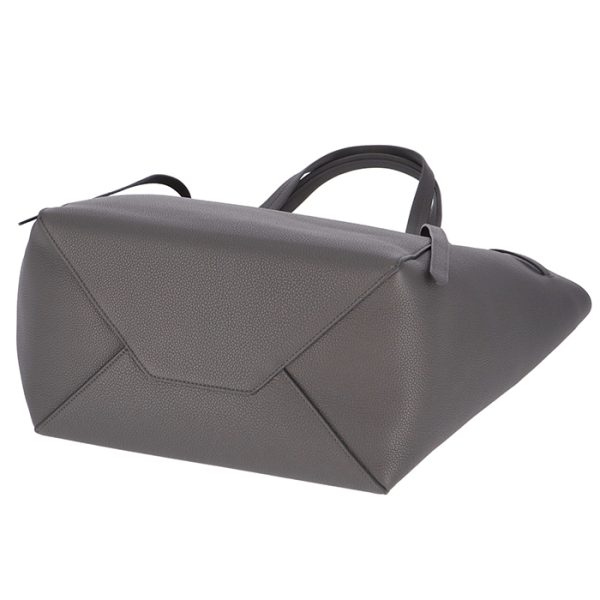 189023tni10dc 3 Celine Hippo Phantom Small Tote Bag Gray