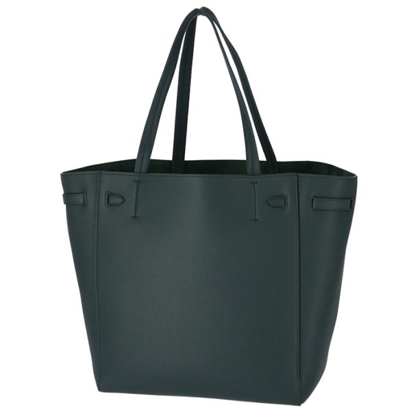 189023tni31an 2 Celine Hippo Phantom Small Tote Bag Dark Green