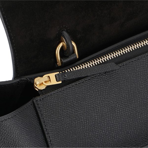 189103zva38no 8 Celine Mini Belt Bag Tote Shoulder Black