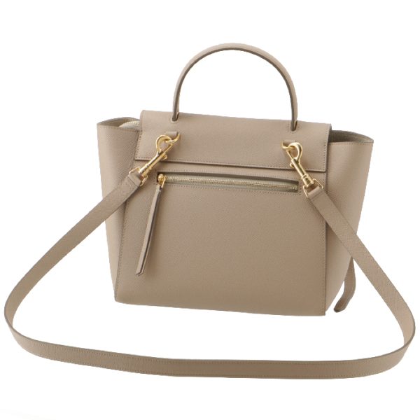 189153zva18lt 2 Celine Belt Bag Micro Belt Tote Bag Beige