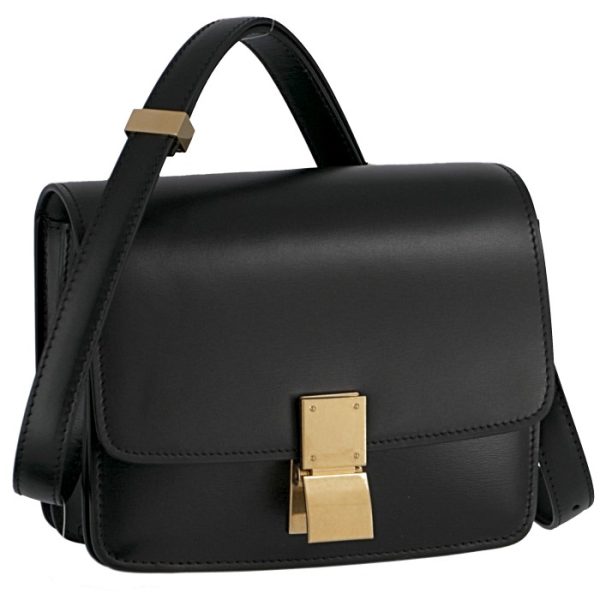 189183dls38no Celine Classic Box Small Shoulder Bag Black