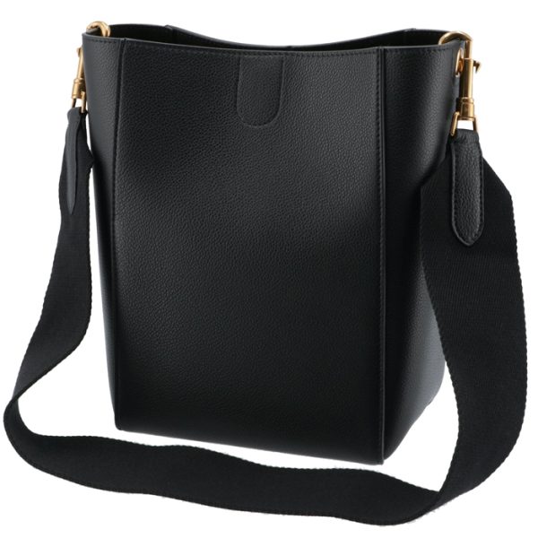 189303ah438no 2 Celine Sangle Bucket Small Shoulder Bag Black